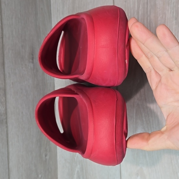 Ugg Mens Platform Sport Samba red Outdoor Open Toe Sandals shoes sz 11 - Picture 5 of 10